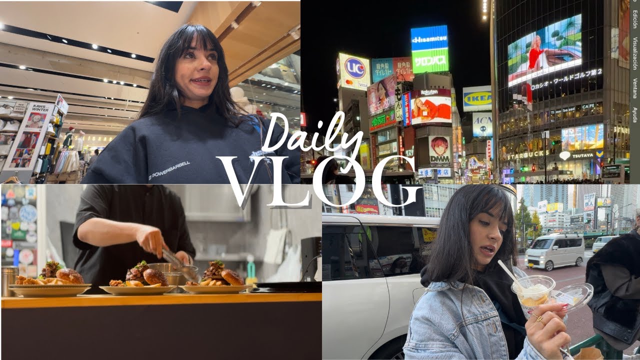 Daily Vlog | Tokio parte 3, último día de chicas comiendo y paseando
