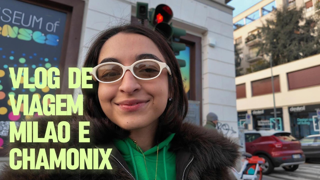 VLOG MILÃO E CHAMONIX - primeira vez esquiando, fondazione prada e muito frio