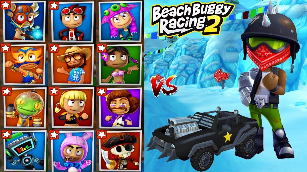 Beach Buggy Racing 2 Android Gameplay | Clutch & Interloper Vs All Bosses Battles