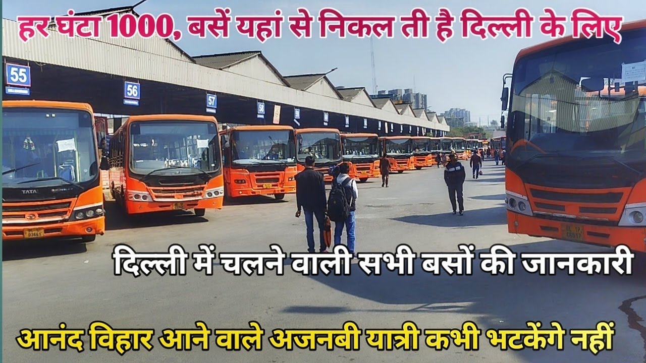 anand vihar bus adda | anand vihar bus stand | anand vihar bus terminal vlog
