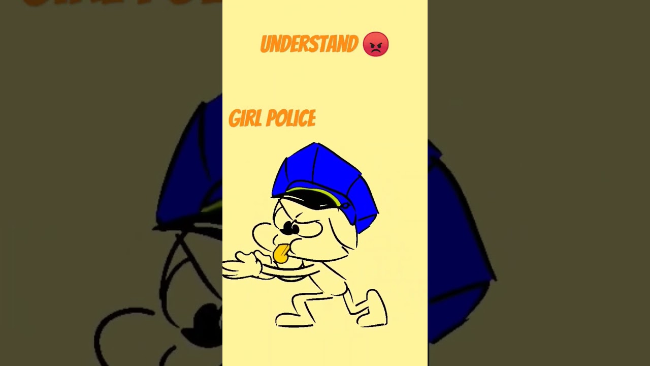 girl police department of don't know 🤪#animationshorts#anime #animation#shorts #abhayworldanimation
