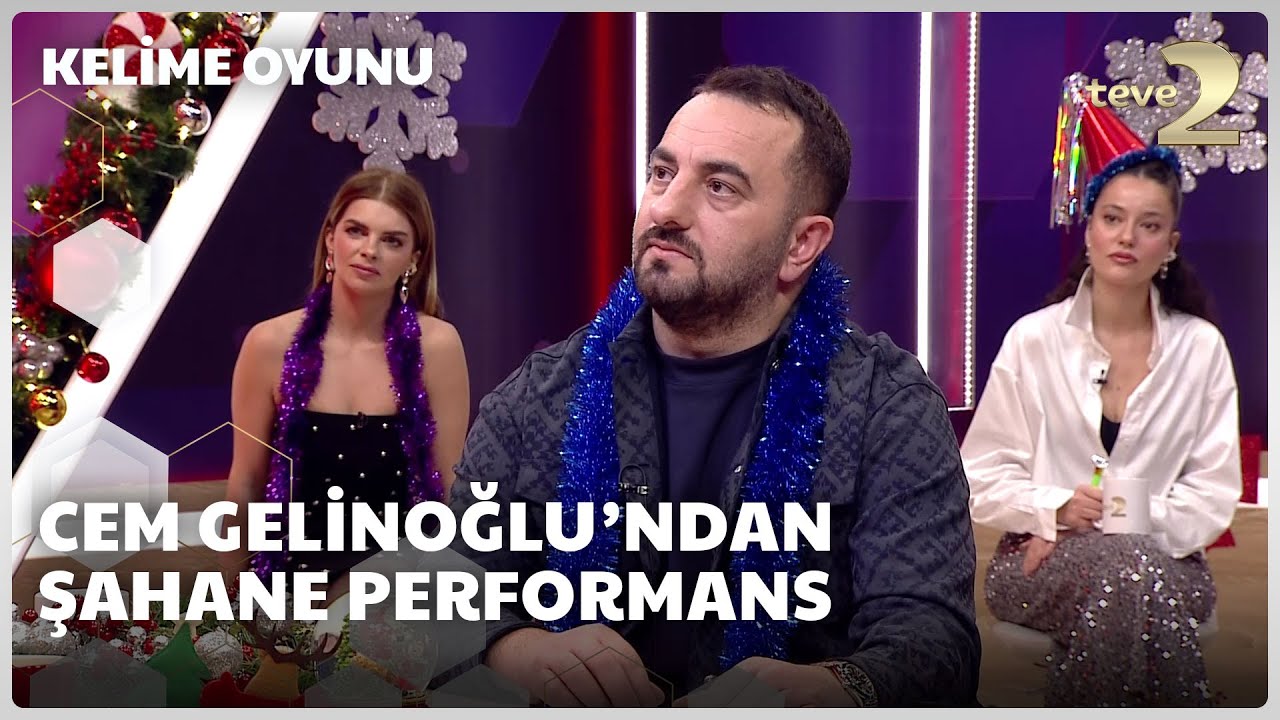 Cem Gelinoğlu’ndan Şahane Performans 🤩 | Kelime Oyunu