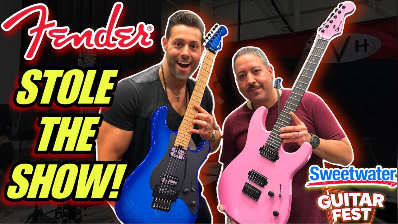‼️Fender представили нам свой НЕВЕРОЯТНЫЙ гитарный состав на фестивале Sweetwater Guitar Fest 202...