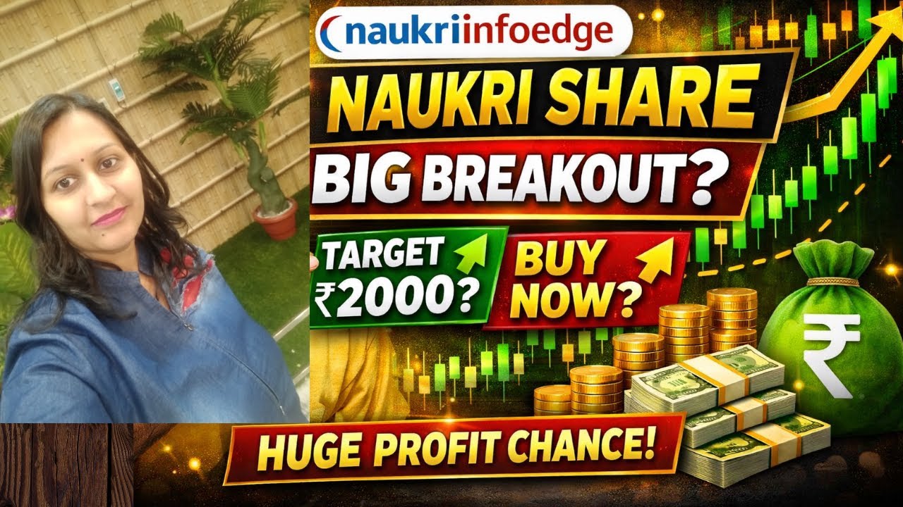 Naukri (Infoedge) Share Analysis| Big Breakout Coming? | Target & Future Growth | Buy, Sell or Hold?