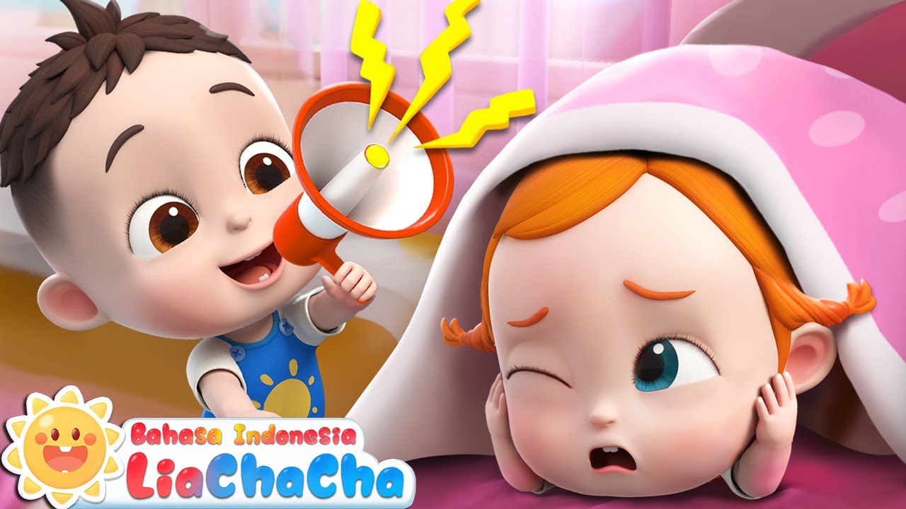 Apa Kau Tidur？| Lagu Selamat Pagi☀️| Lagu Bangun | Lagu Anak-anak | LiaChaCha Bahasa Indonesia