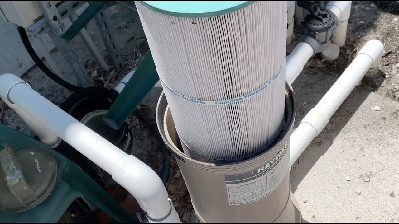 How to replace a pool filter for a Hayward pool filter
