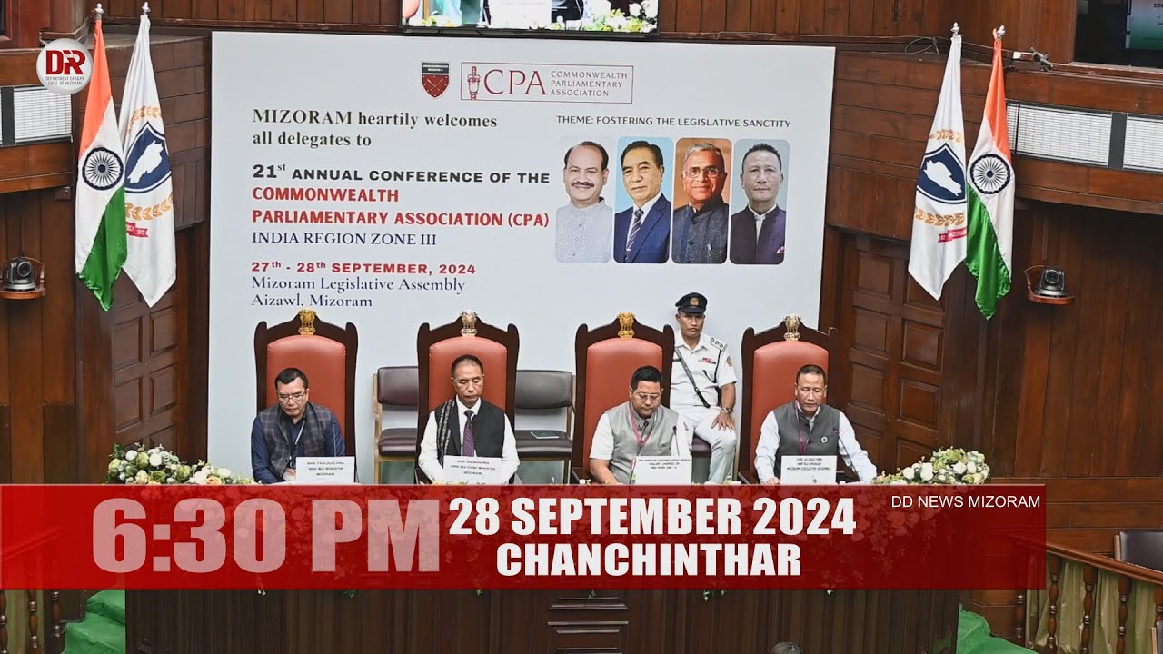 DD News Mizoram - Chanchinthar | 28 September 2024 | 6:30 PM