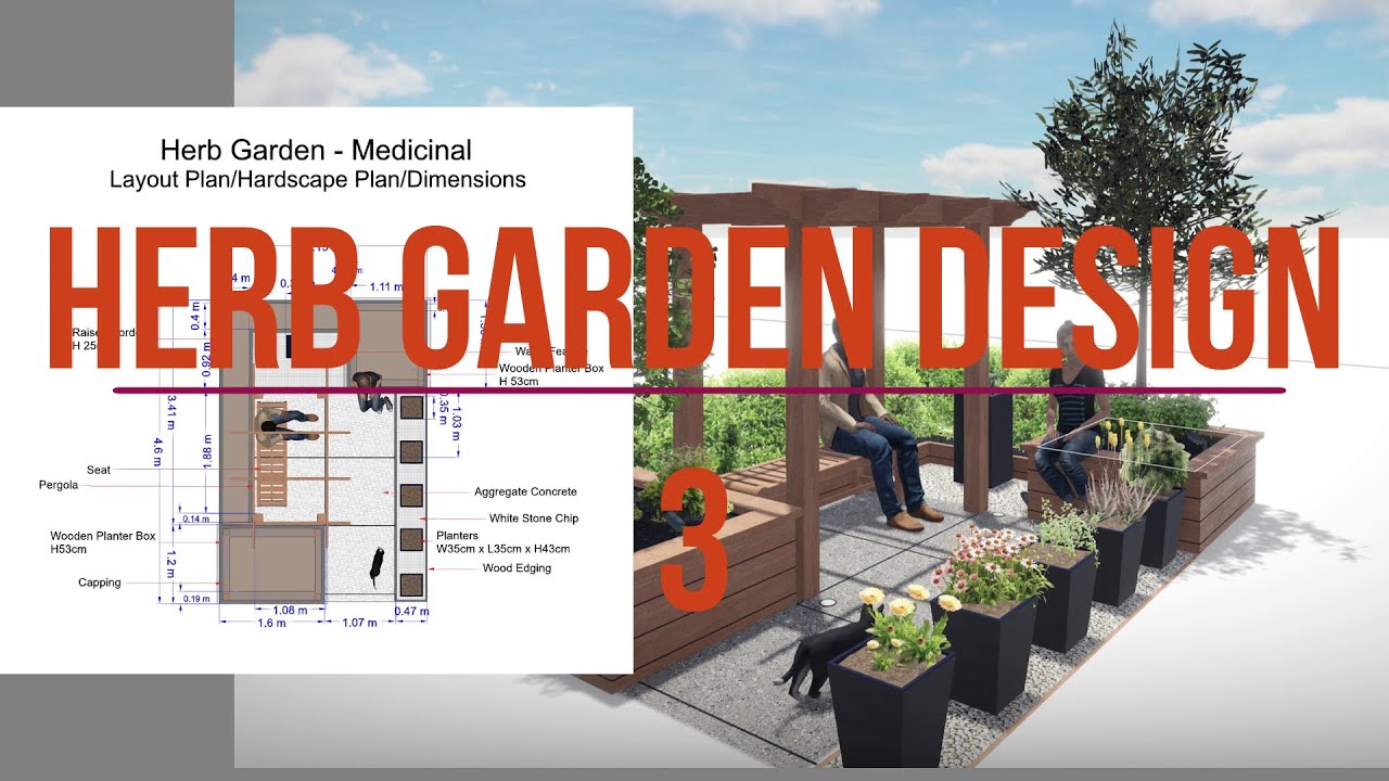 Herb Garden Design 3 Small Garden Design for Medicinal Herbs & Poor Soil