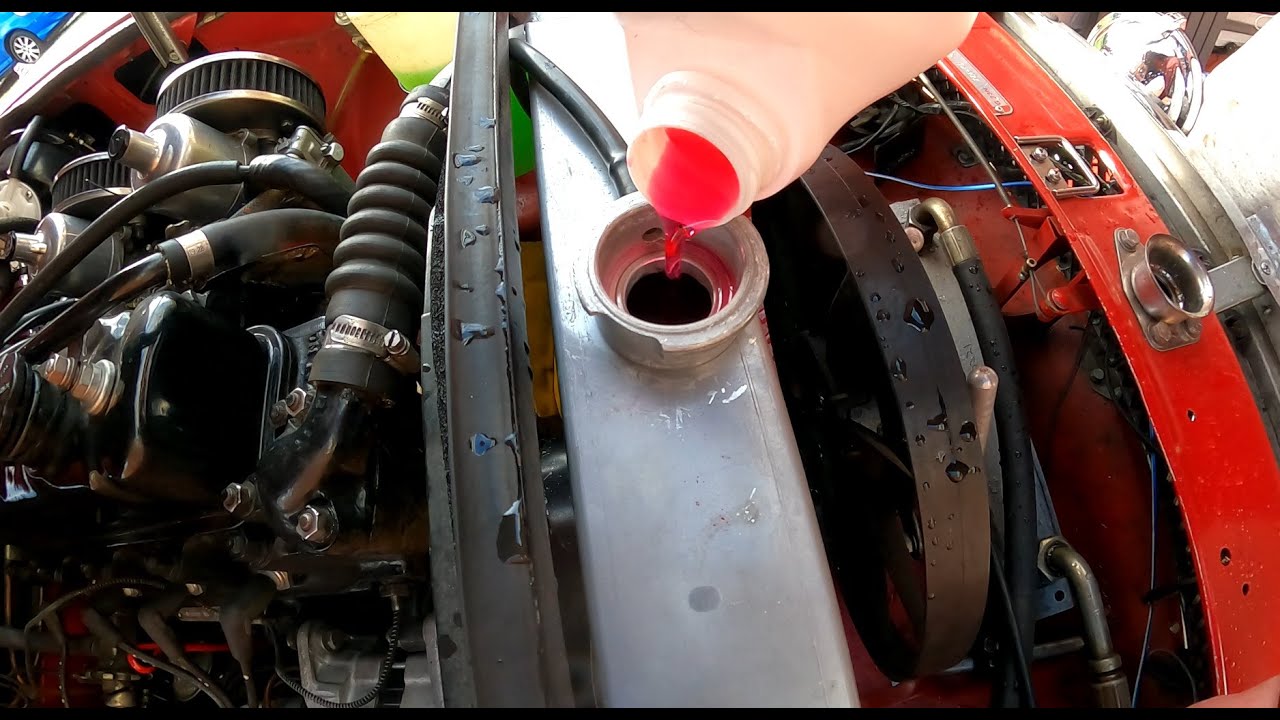 MGB Roadster - Coolant Change