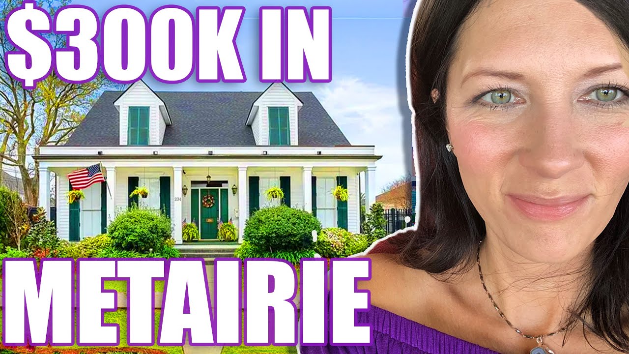ALL THAT for $300K? | Living in Metairie Louisiana? | Moving to Metairie Louisiana | New Orleans LA