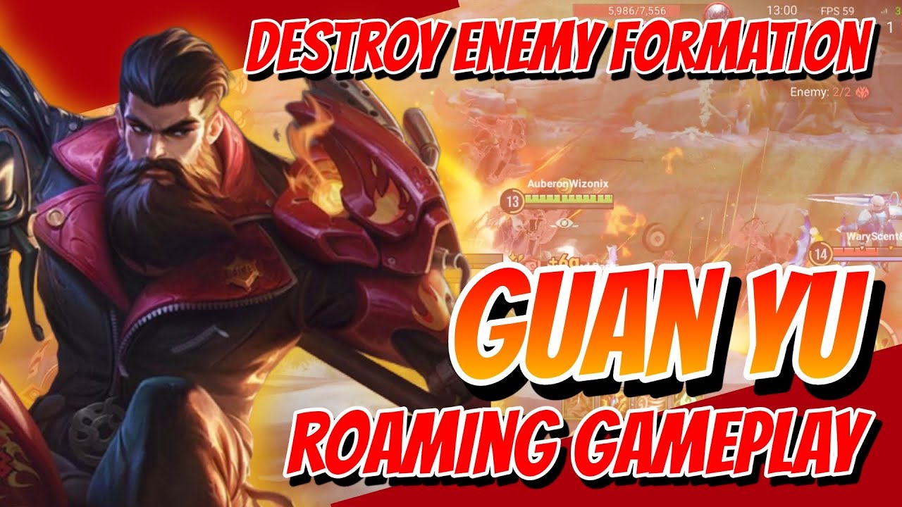 Guan Yu Roaming Goes Crazy | Full Tank Build | Honor of Kings | HoK
