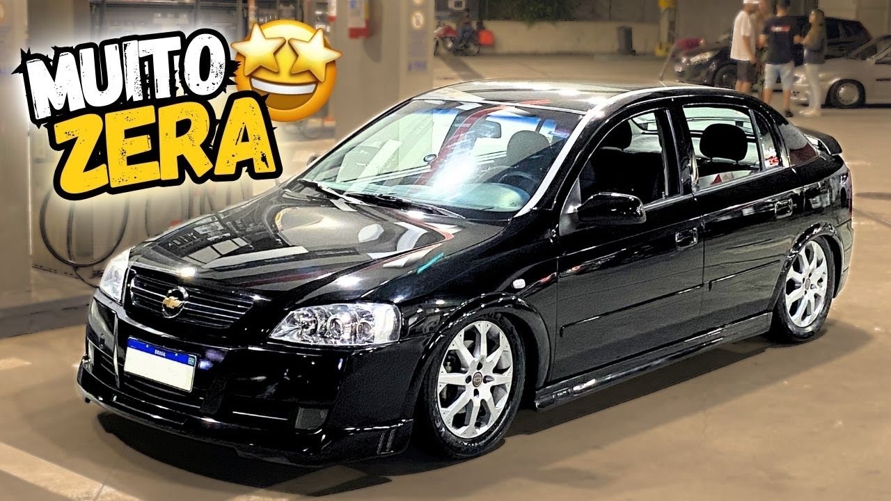 CARRO É MUITO NOVO 🤩 ASTRA HATCH 2.0 REBAIXADO NAS RODAS ORIGINAIS - TAL PAI, TAL FILHO!