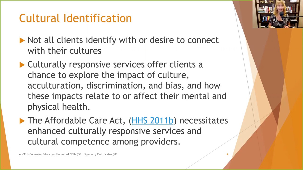 SAMHSA TIP 59 Improving Cultural Competence Part 1 of 3: | Counselor Toolbox Episode 142