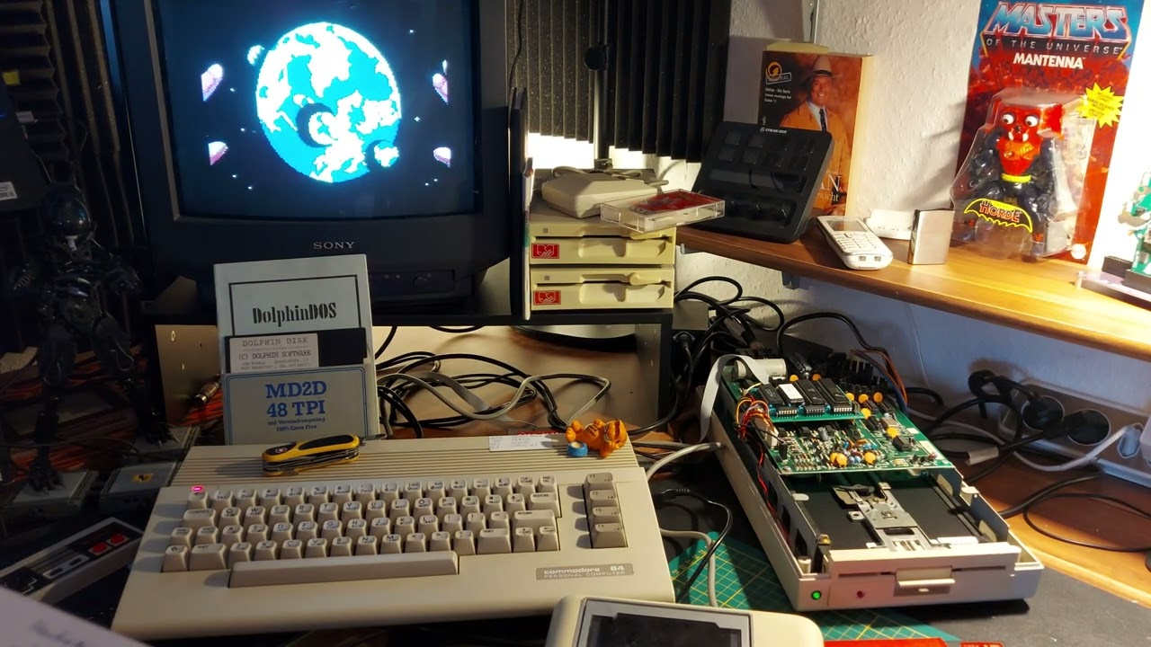 C64 | DolphinDOS über Easyflash3 + 1541