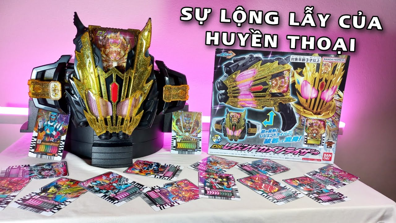 Review Dx Legend Kamen Riser: Xứng Tầm Huyền Thoại? Kamen Rider Legendary Legend.