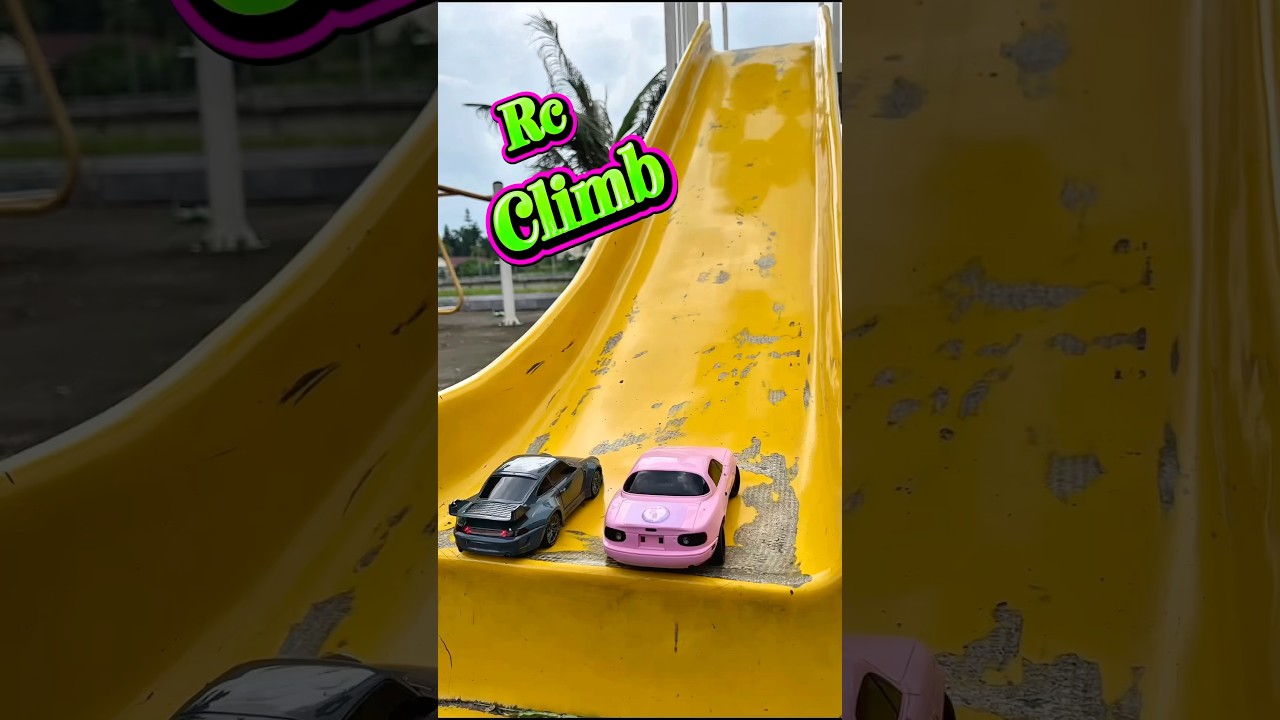 RC Car Climb Battle! Who&rsquo;s Faster? 🏁