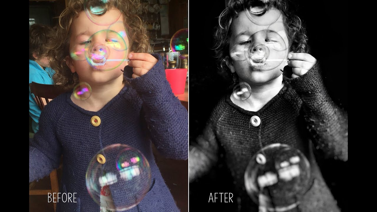 Snapseed tutorial - how to remove a messy background.