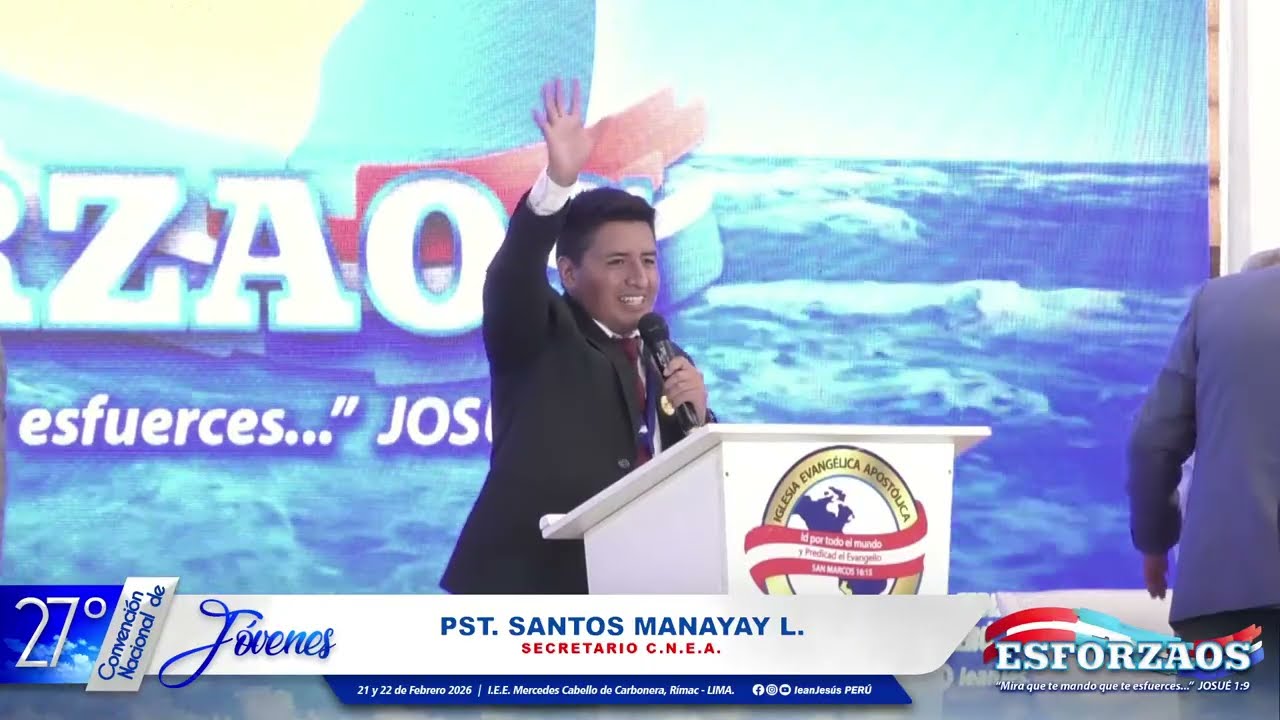 Primer Culto - Primer Dia de Convención Nacional de Jóvenes 2026