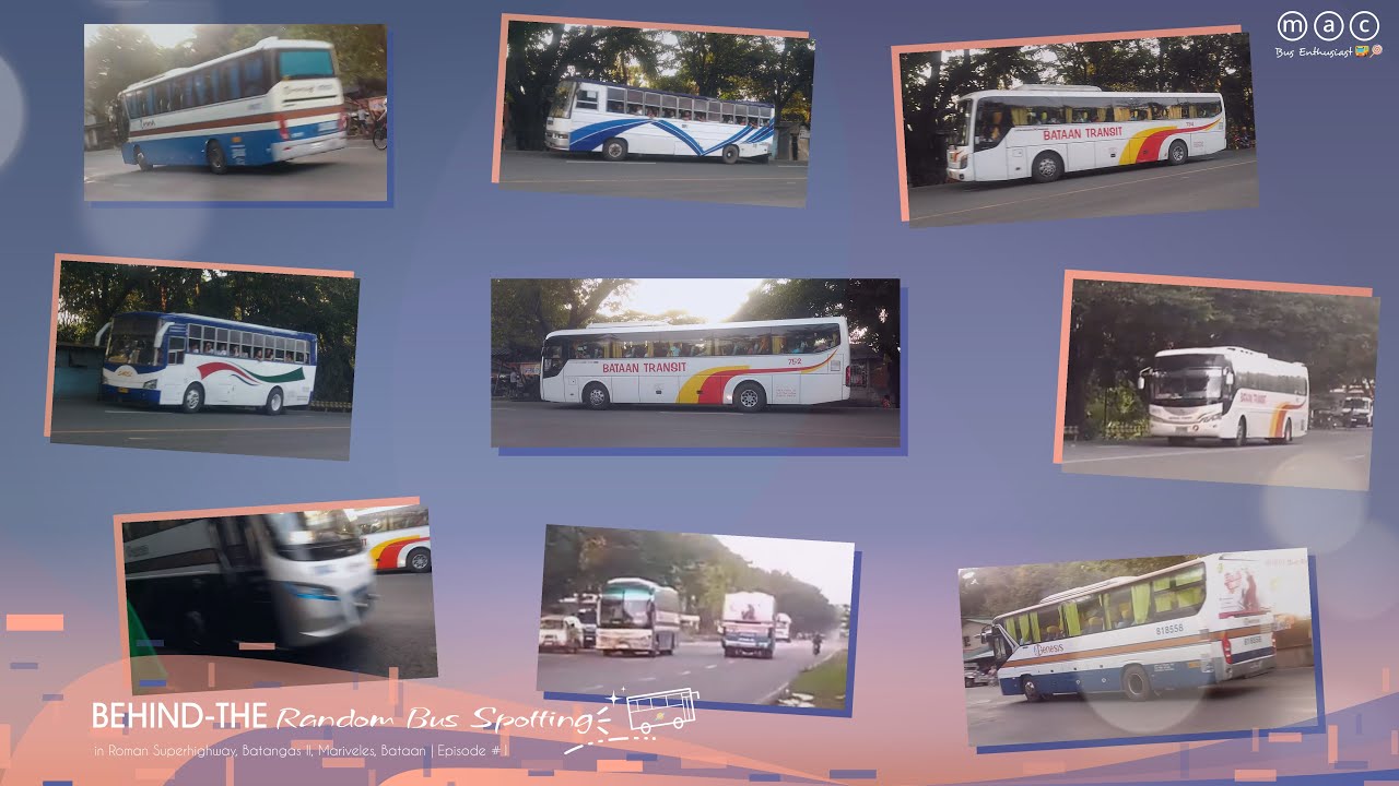 Afternoon Bus Spotting in Batangas II, Mariveles, Bataan 🌄 | Behind-The Random Bus Spotting Ep#1