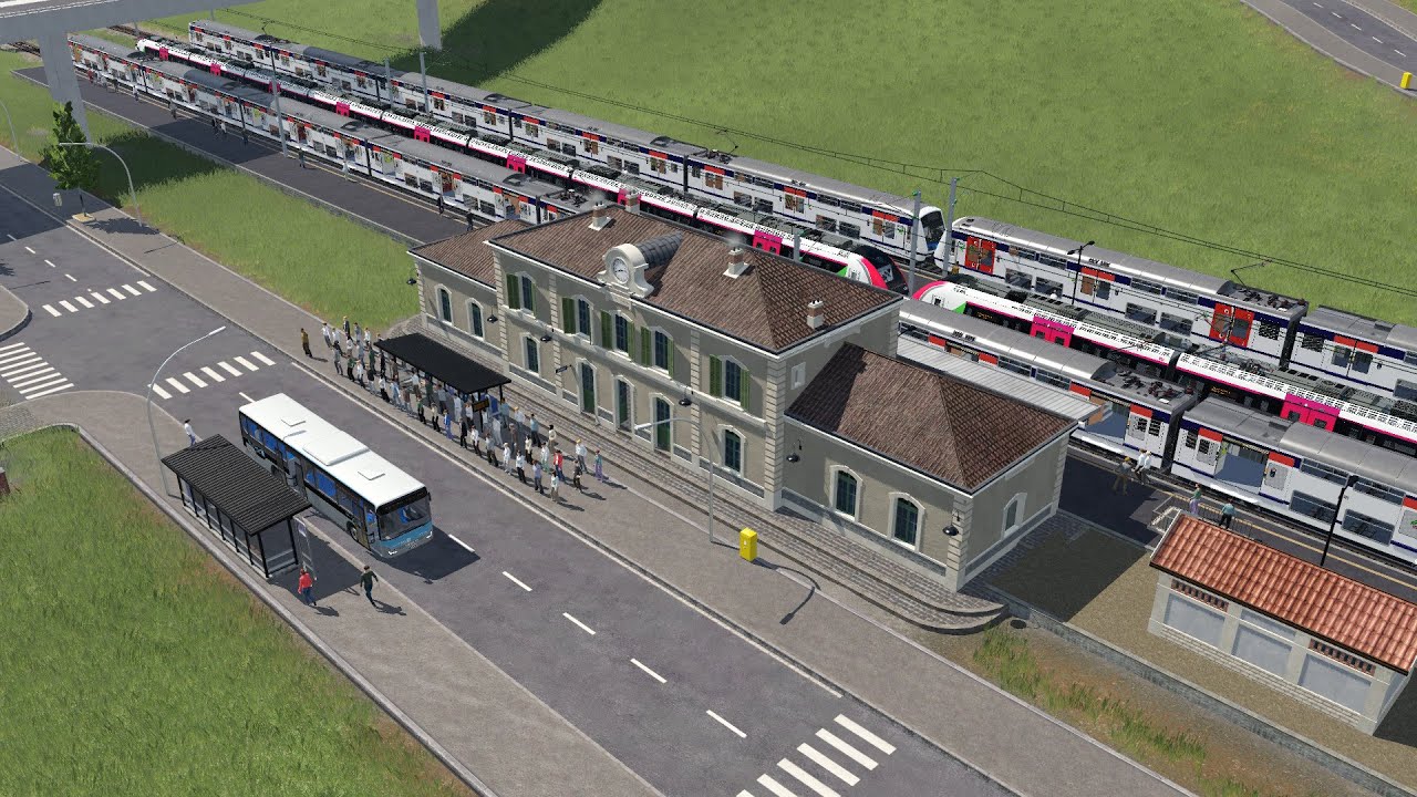 Transport Fever 2 : Transilien P et RER E direction Tournan ! Episode 102