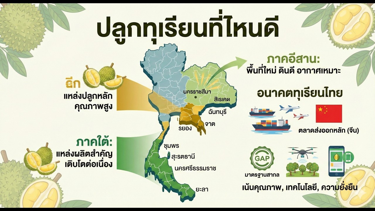 บัลลังก์ทุเรียนไทย  เมื่อถูกท้าทาย