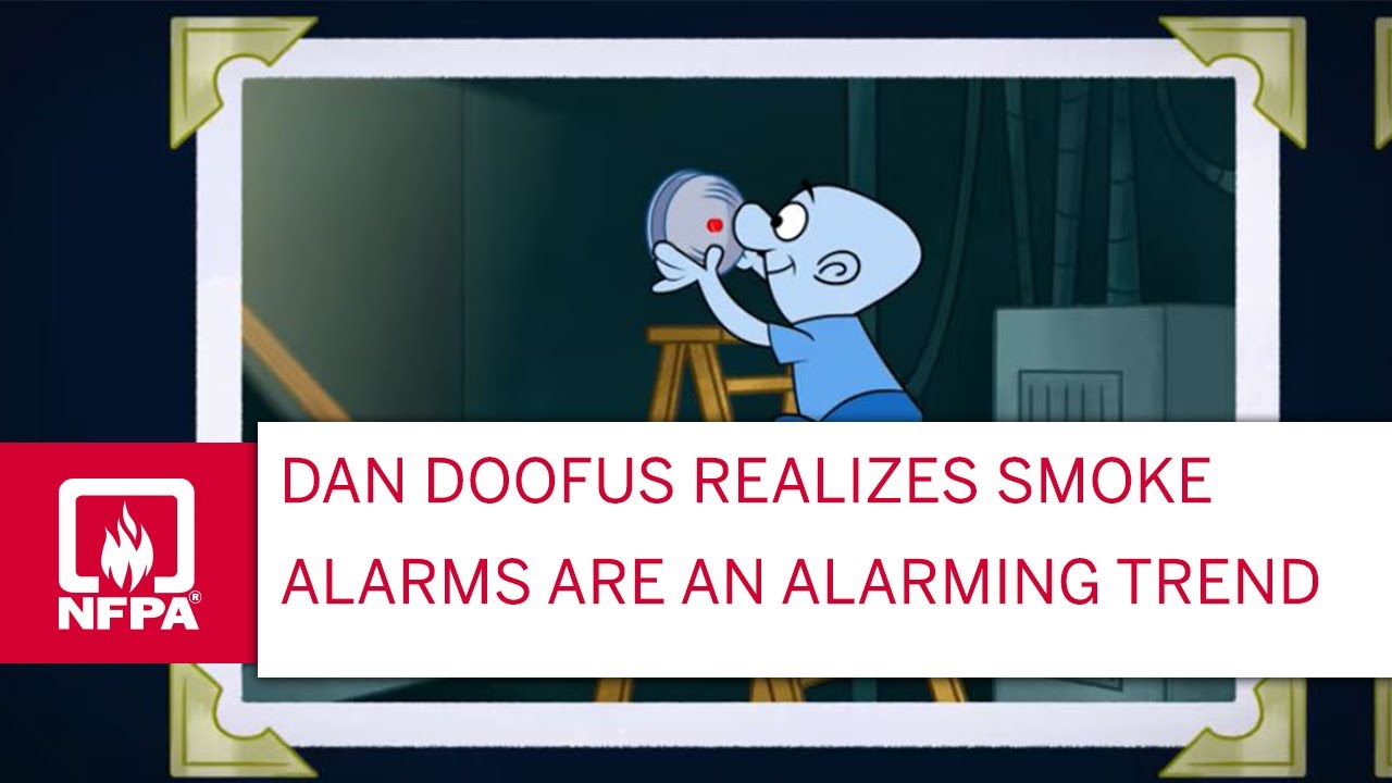 Dan Doofus Realizes Smoke Alarms Are an Alarming Trend