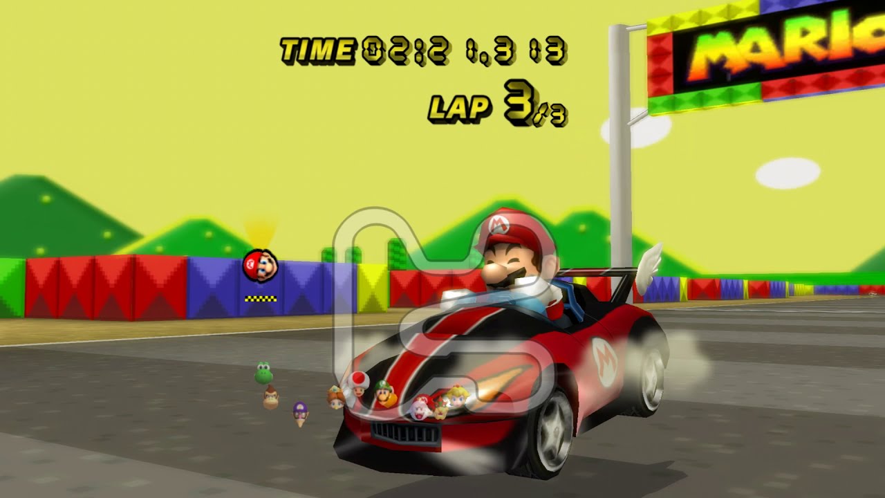 Mario Kart Wii - Lightning Cup 50cc (Mario Gameplay)