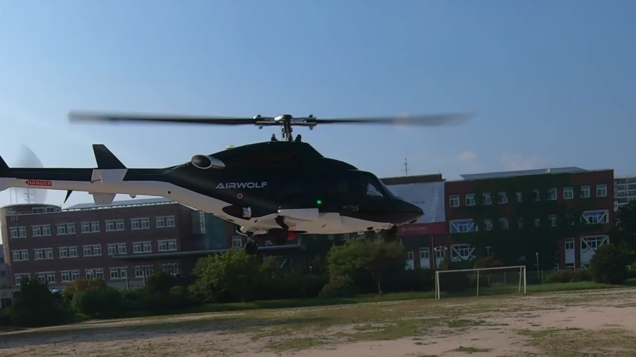 Airwolf Flying~ (Yu Xiang F02S Airwolf)
