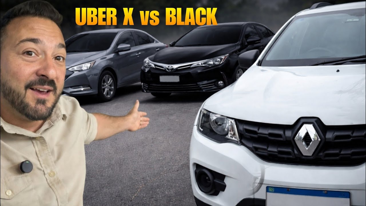 FIZ UberX vs. BLACK: Enfrentei a Disputa e o Resultado Chocou! Quem Ganhou?
