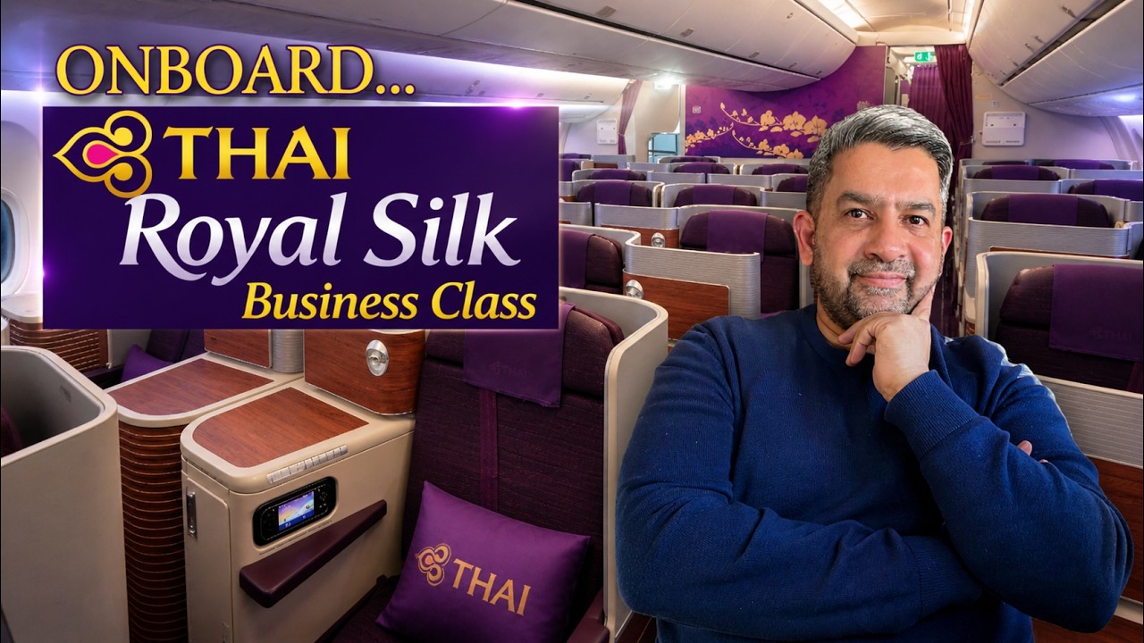 Бизнес-класс Royal Silk авиакомпании Thai Airways | Полный обзор полета (Бангкок → Лондон)