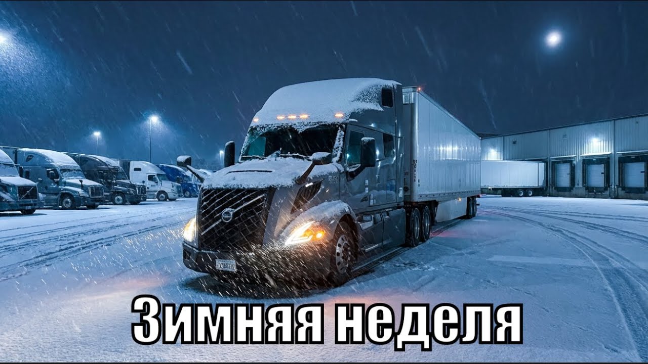 20 часов простоя — новый рекорд! ❄️🚛