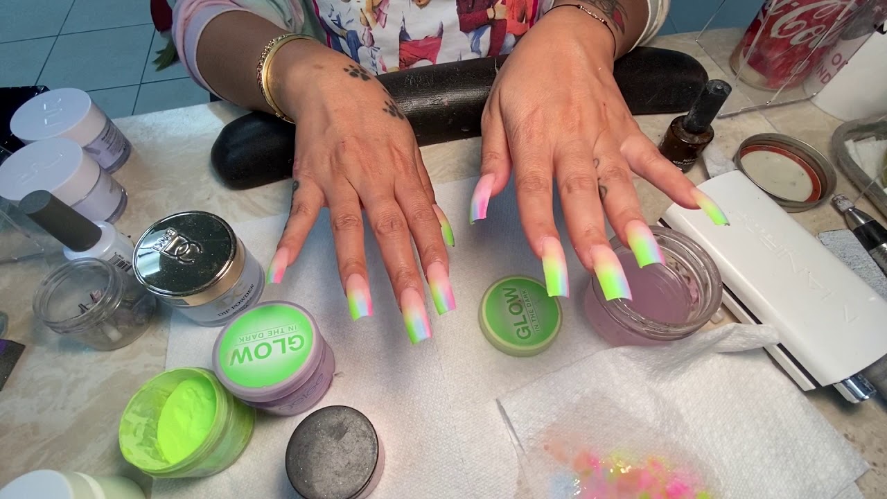 Opposite Tri-color Ombre Nail Tutorial by ME (Lovely Mimi)