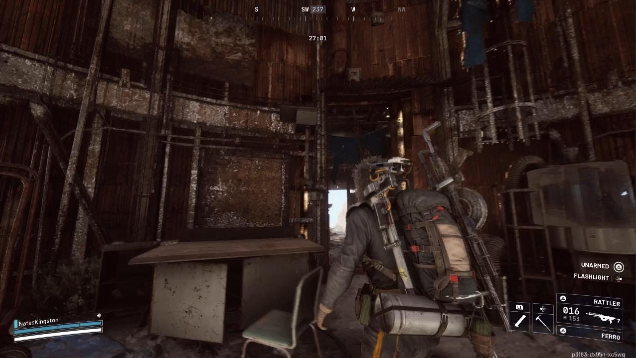 ARC Raiders I fell through a crack in the game went to the underworld and got back out