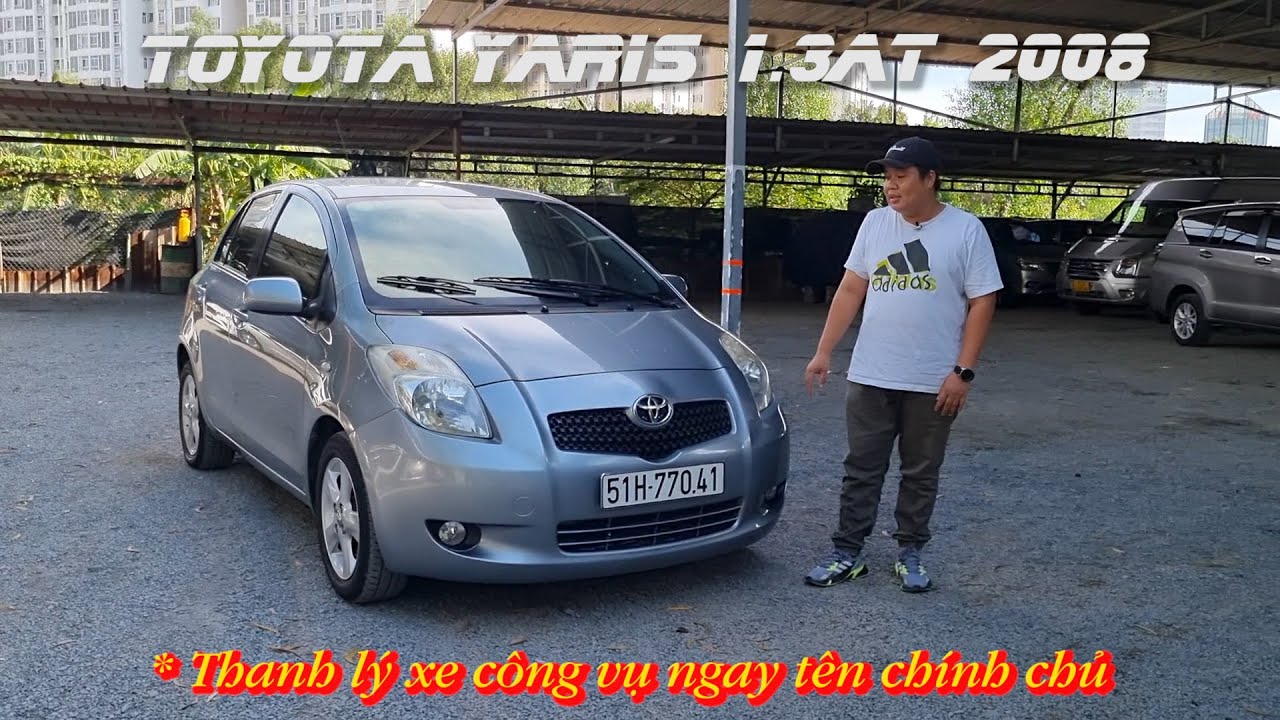Toyota Yaris 1.3AT 2008/2009 Nhập NHẬT xuất Trung Đông | xe công vụ của ĐẠT  | 0901 22 66 69