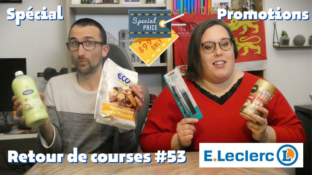RETOUR DE COURSES #53 : Leclerc