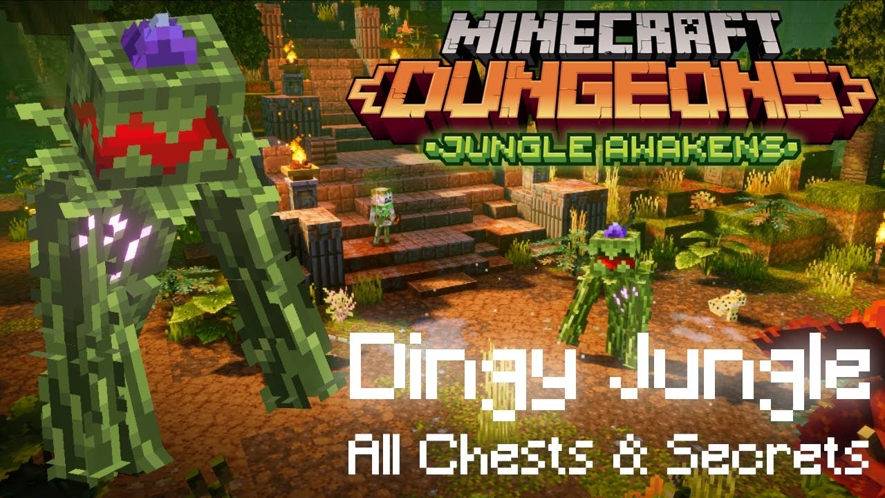 Minecraft Dungeons: Dingy Jungle Full Level - Jungle Awakens