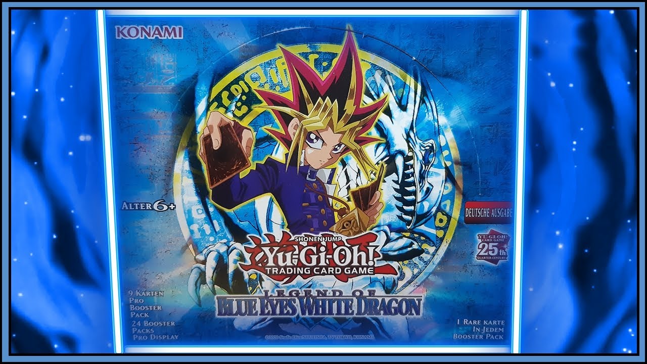 LEGEND OF BLUE EYES WHITE DRAGON 25TH ANNIVERSARY DISPLAY | Opening/Unboxing [German]