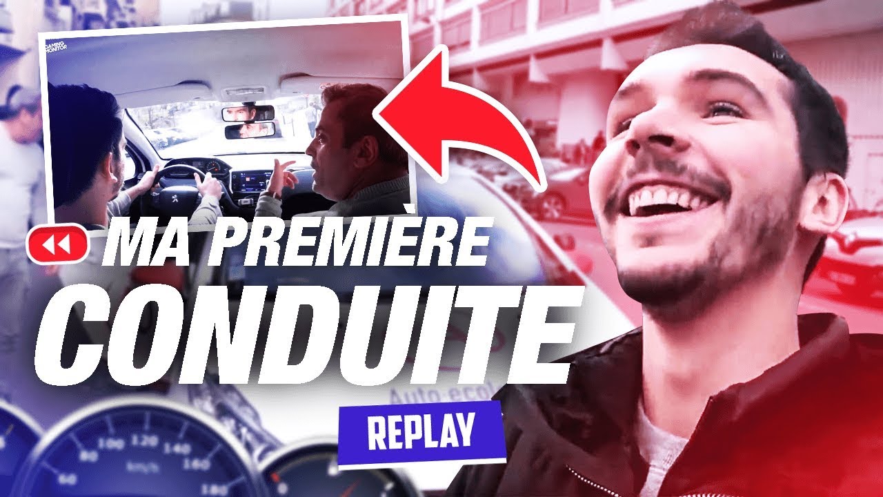 Ma PREMIÈRE séance de conduite !