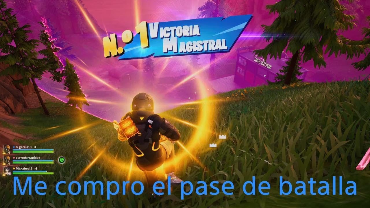 me compro el pase de batalla en Fortnite😮