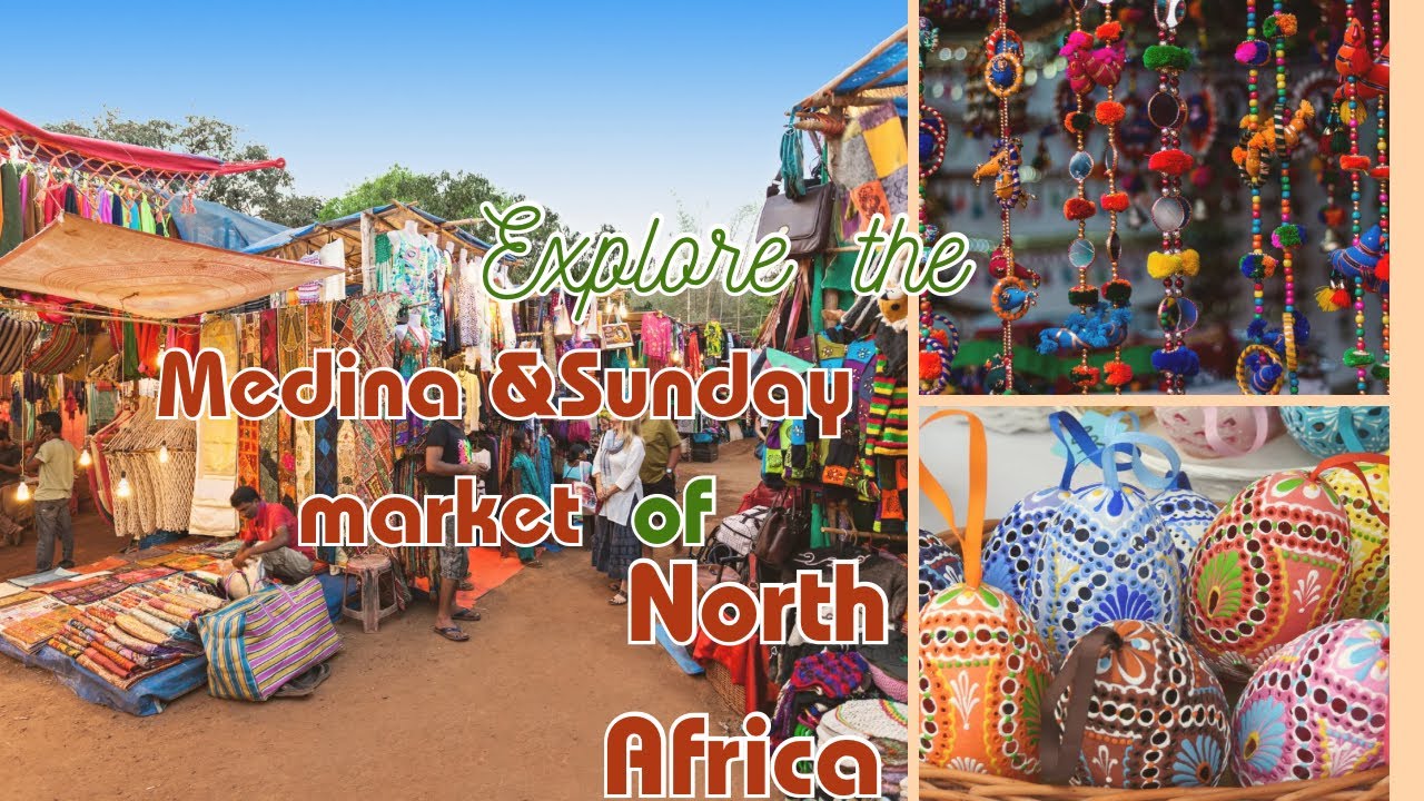 Explore the Medina & Sunday market of Africa | Morocco 🇲🇦