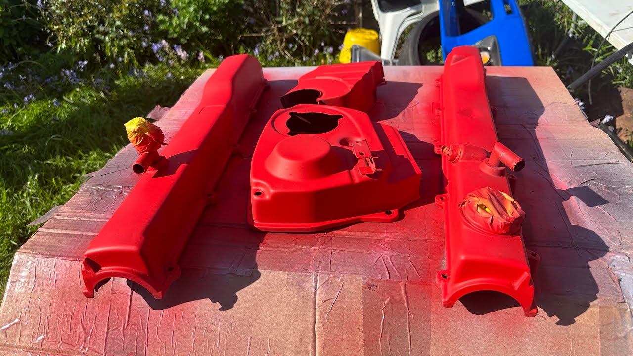 R33 Skyline Project (Valve covers & intake restoration)