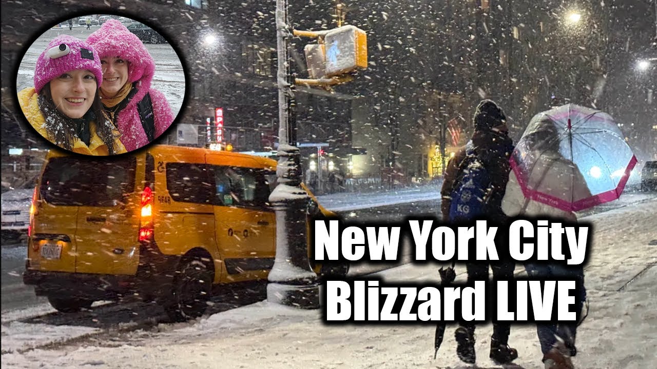 ✨Live✨NYC Blizzard - Most Snow in over 20 years!?!?! #cold #nyc #live