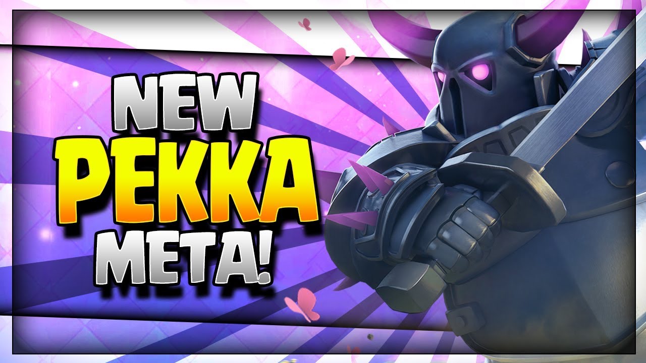 NEW PEKKA META!! 3 AMAZING PEKKA DECKS in New Meta - Clash Royale Strategy