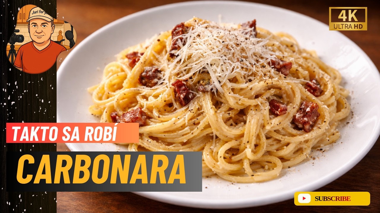 Takto sa robí Carbonara