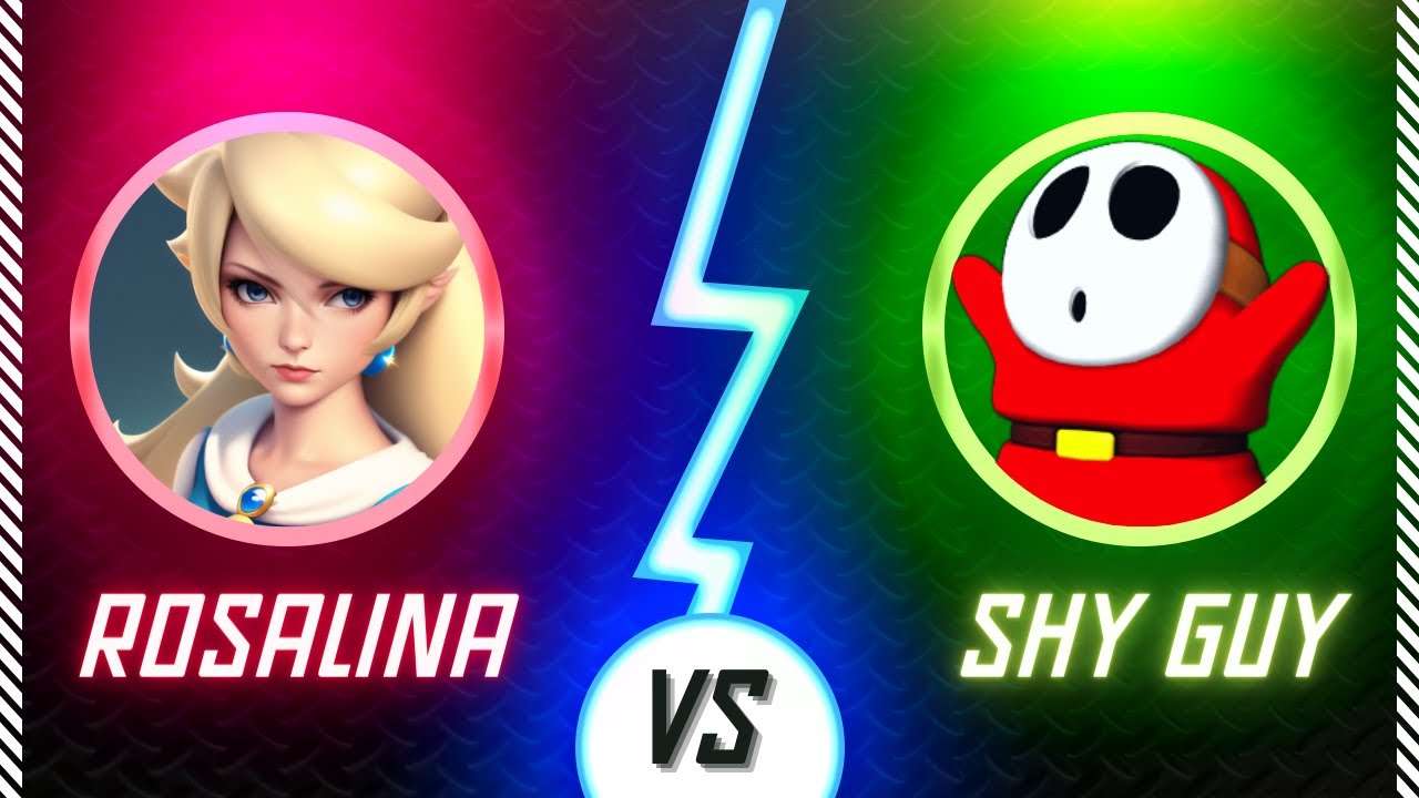 Who Will Win? Shy Guy vs Rosalina - 48 Random Tracks, Mario Kart 8 Deluxe (No Commentary )