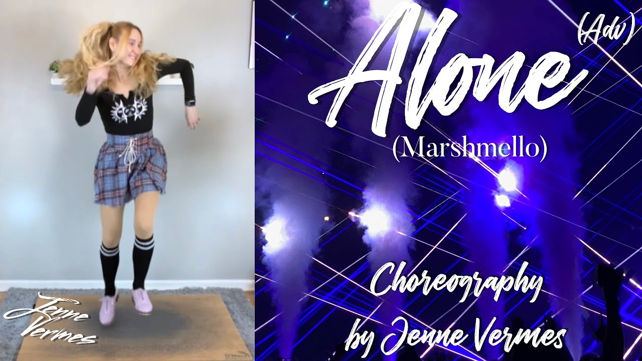 ALONE (Marshmello) - TAP DANCE COVER (Advanced) - Choreography - Jenne Vermes