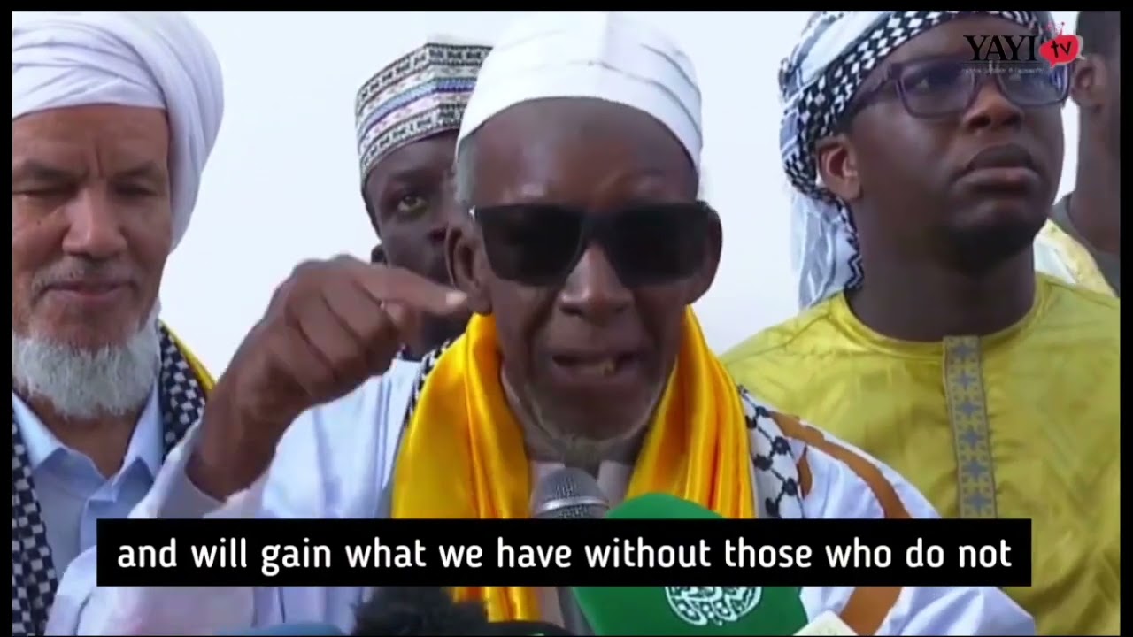 Discours du Khalif Cheikh Mahi lors du festival des étudiants de l'Université moderne de Nouakchot