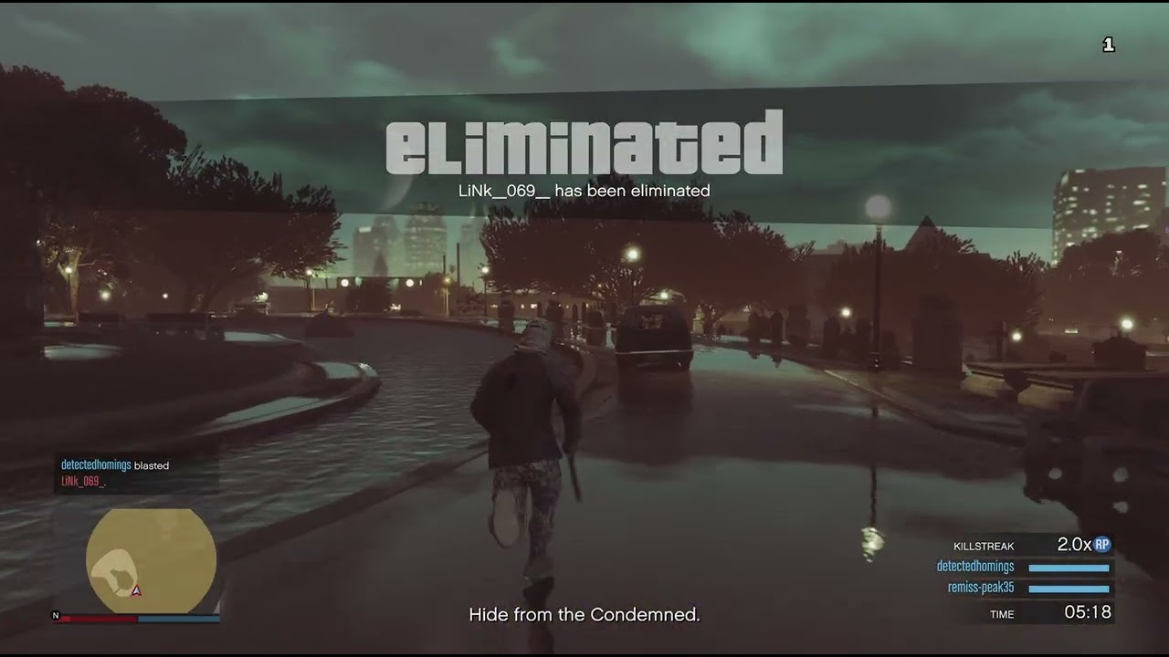 GTA V condemned adversary