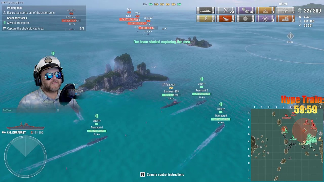 CC 🔥 Welcome to Monday on Warships PC