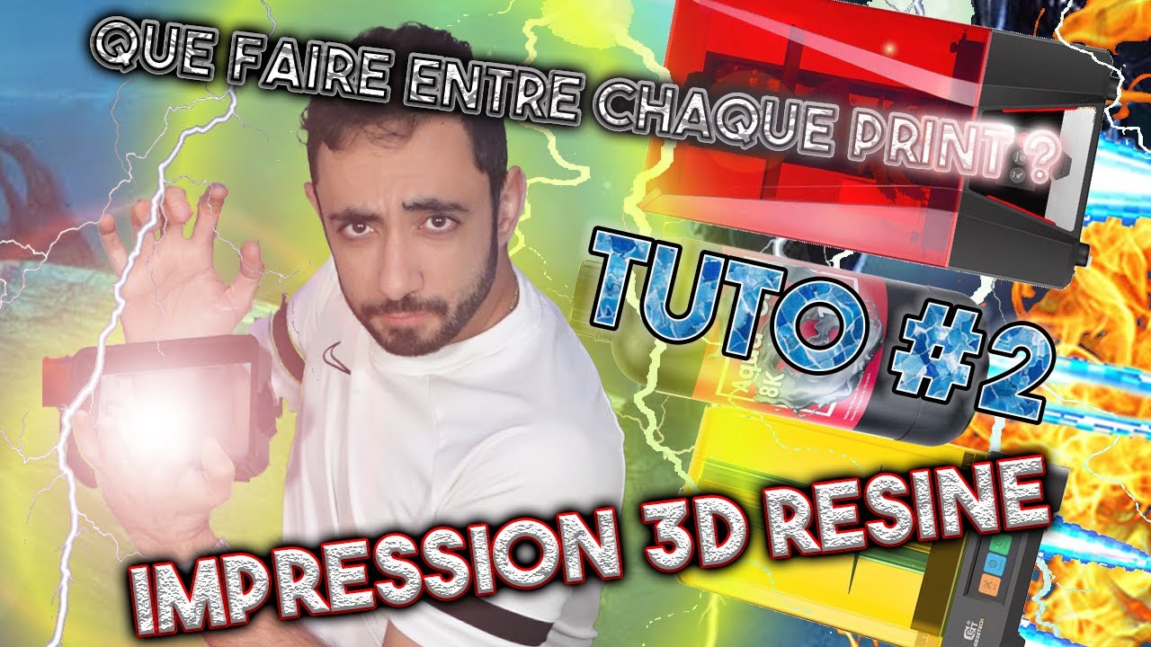 ENTRETENIR SON BAC ET SON ECRAN ? QUE FAIRE ENTRE CHAQUE PRINT ? IMPRESSION RESINE Tuto 2
